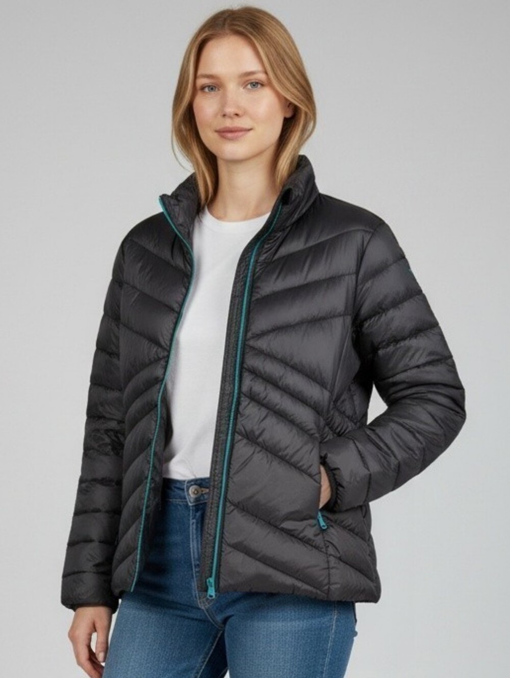 Wantdo Lightweight  Black Duck Down Puffer Jacket